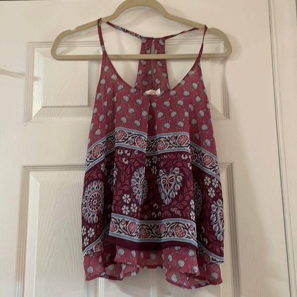 Sun & Shadow Tops - Printed Blouse - Size M